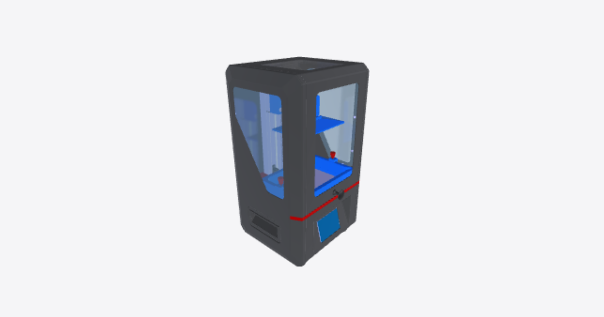 Anycubic Photon resin 3D printer – 3D model preview